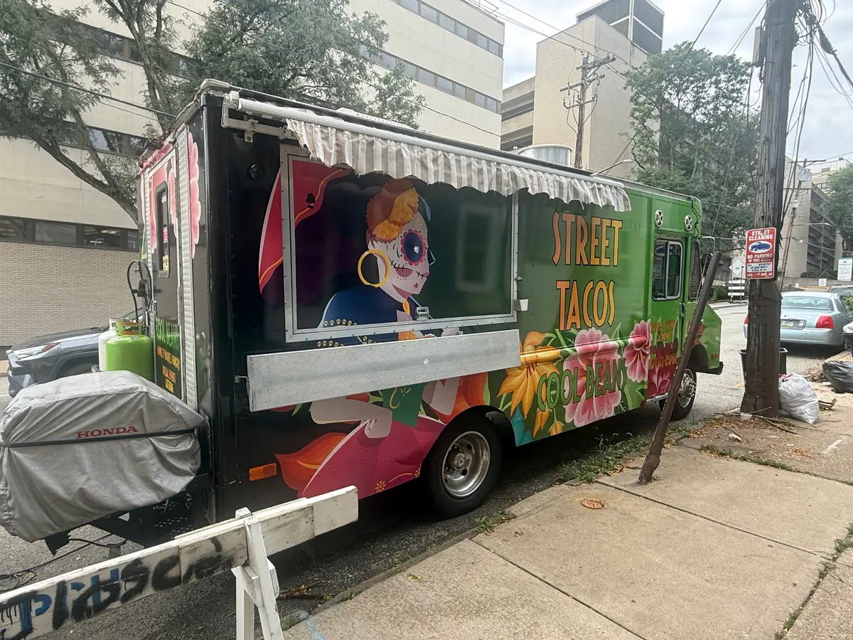Food truck at an event