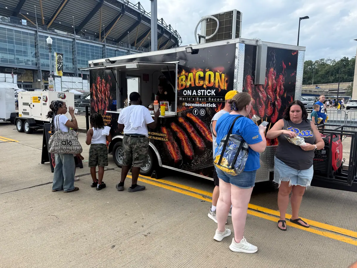 Food truck at an event