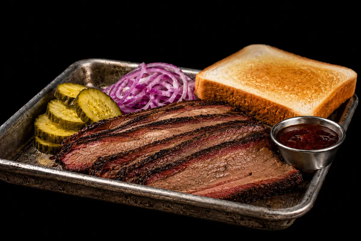 BBQ catering from a local food truck