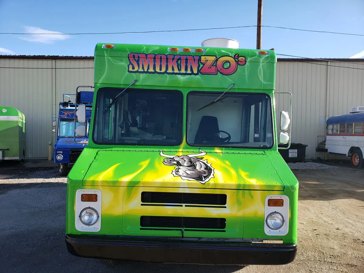 Smokin Zo's food truck at an event