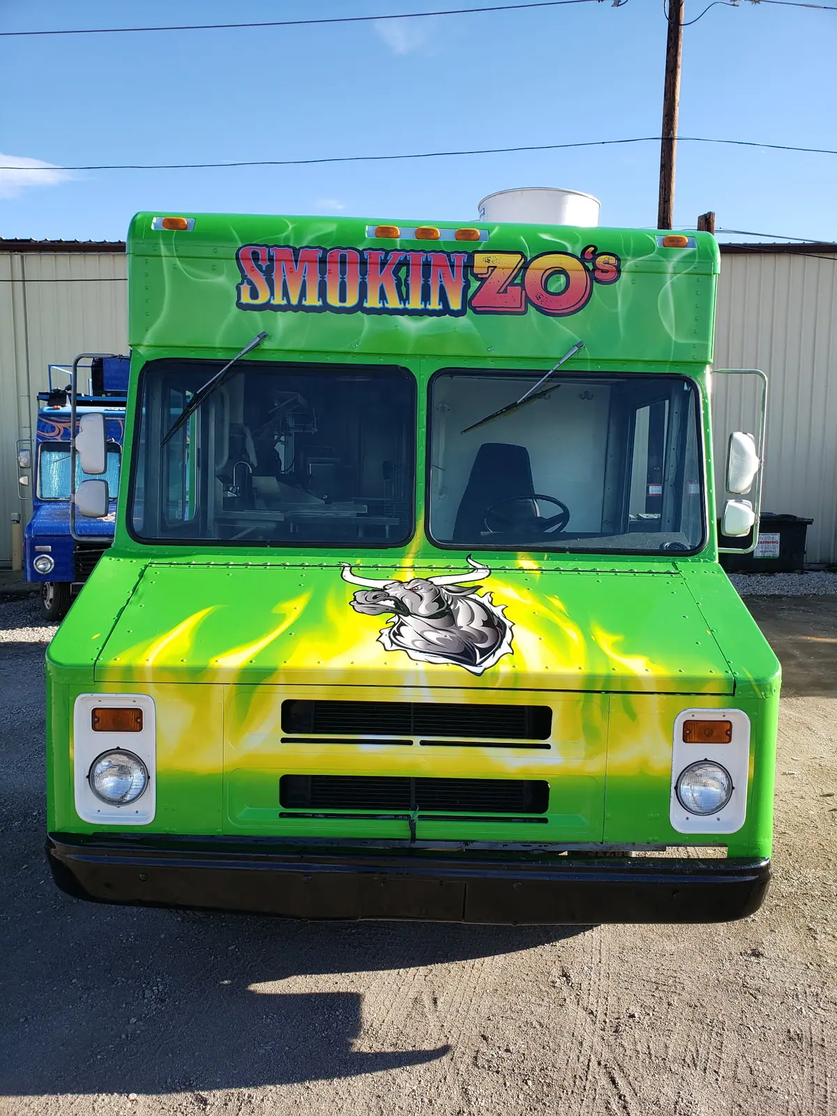 Smokin Zo's food truck at an event