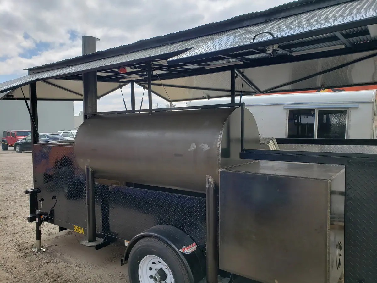 Smokin Zo's food truck at an event