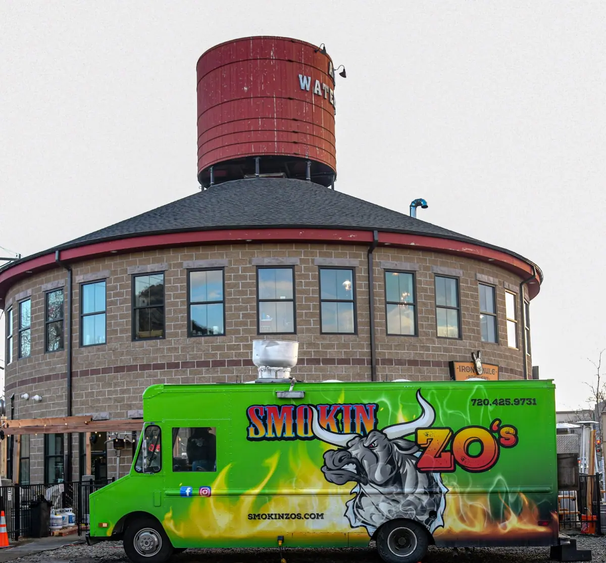 Smokin Zo's food truck at an event