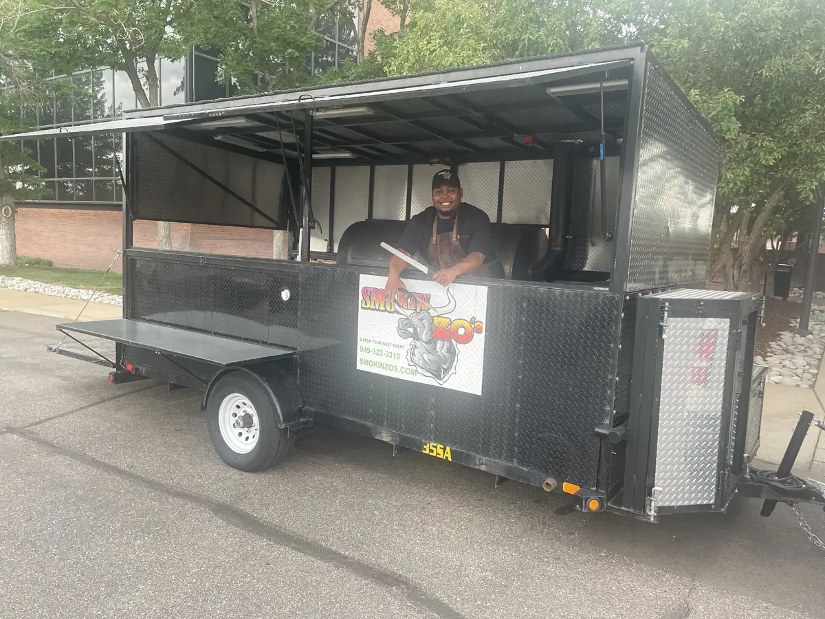 Smokin Zo's food truck at an event