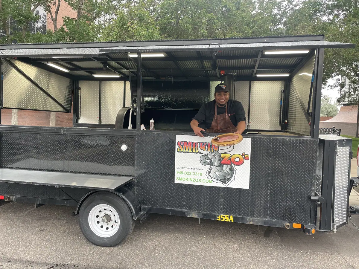 Smokin Zo's food truck at an event