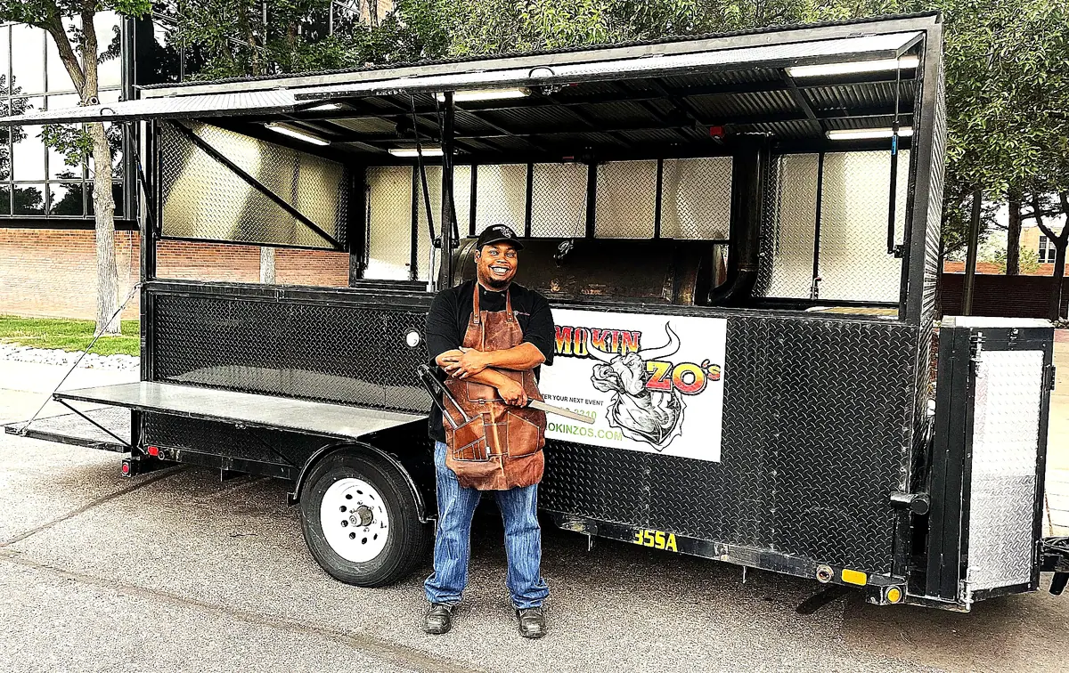 Smokin Zo's food truck at an event
