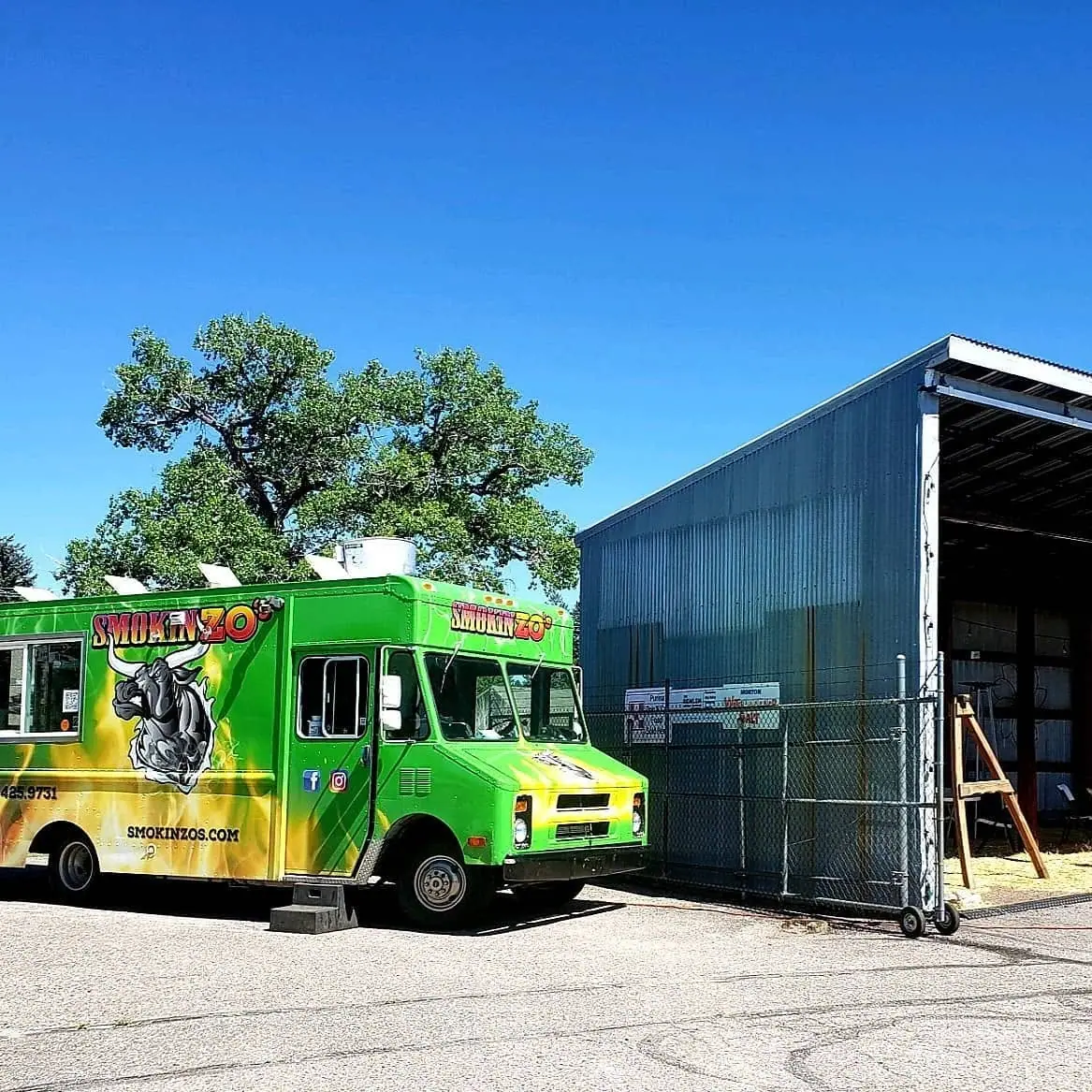 Smokin Zo's food truck at an event