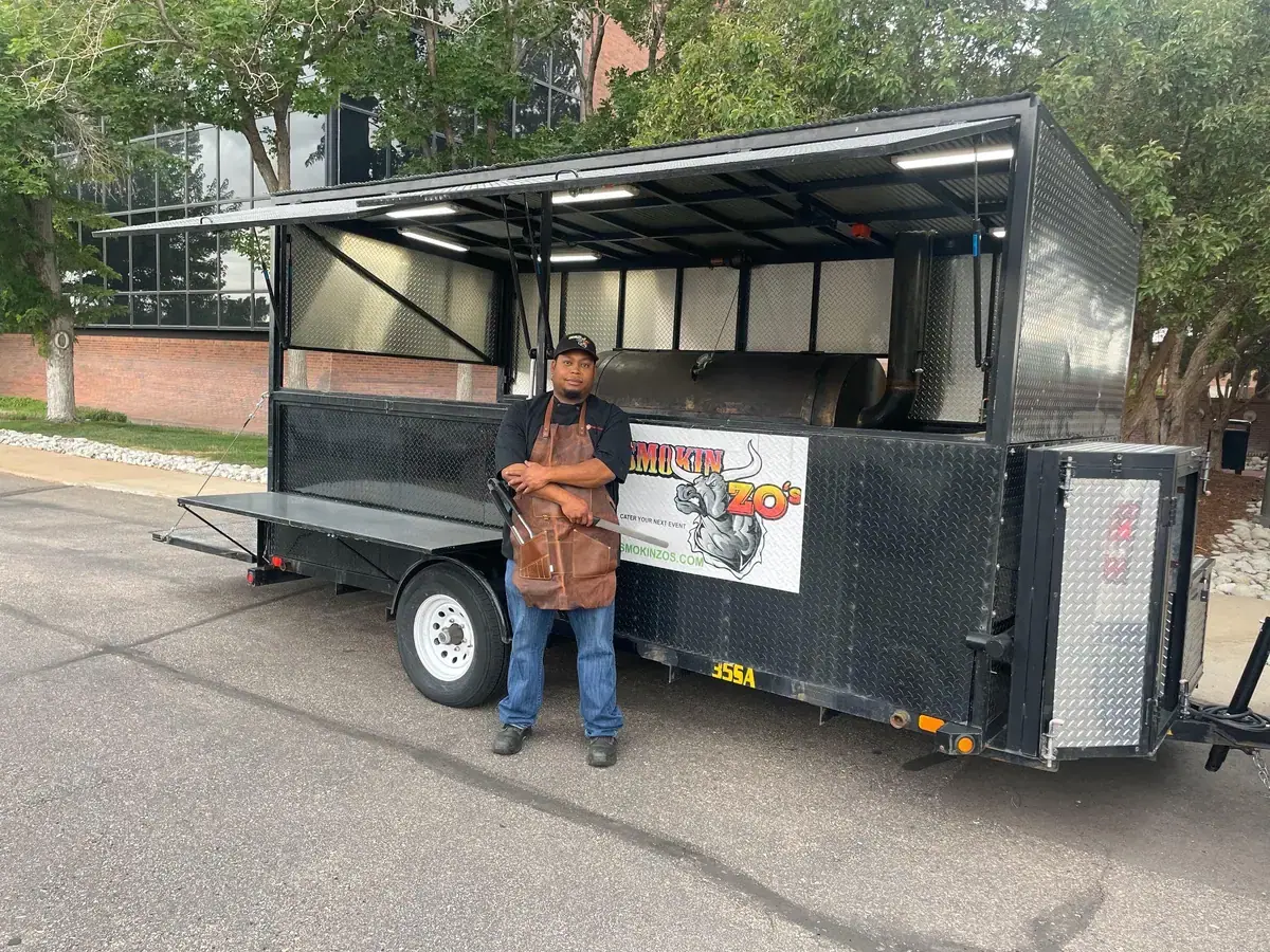 BBQ catering from a local food truck