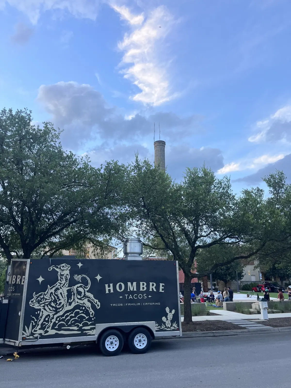 Chicken Tenders catering from a local food truck
