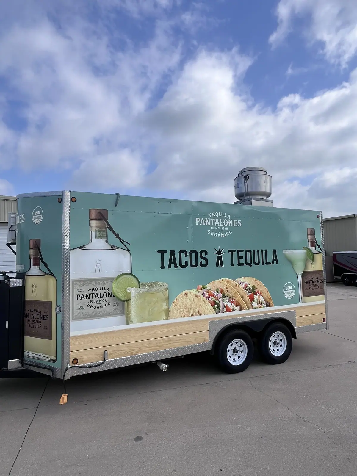 Food truck at an event