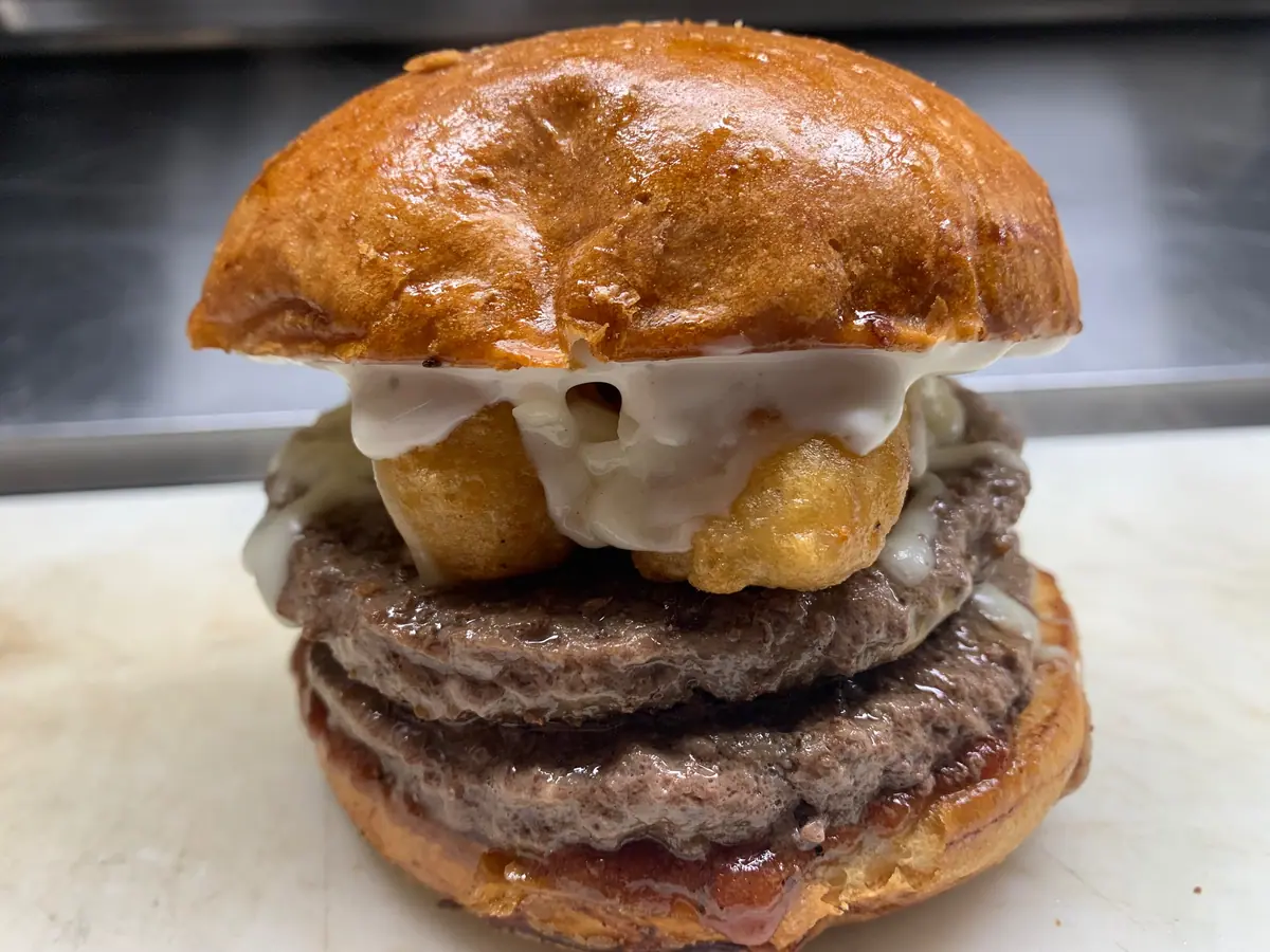 The Burger Bus food truck catering in Peanut, AR