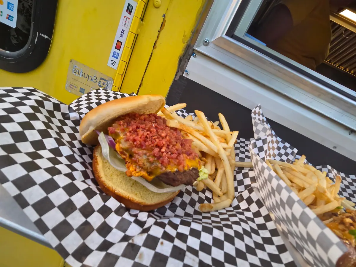 The Burger Bus food truck catering in Celina, OH