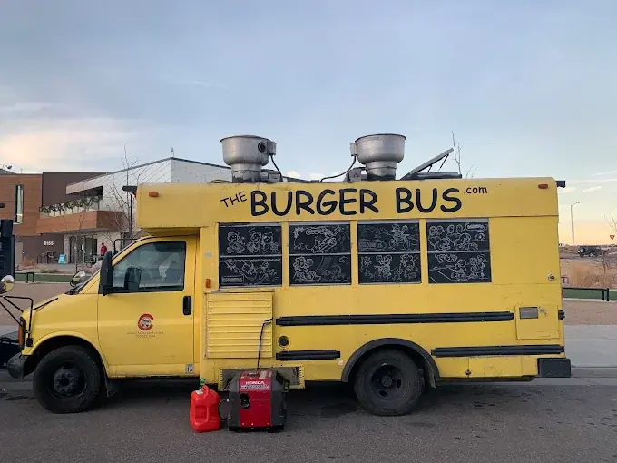 The Burger Bus food truck at an event