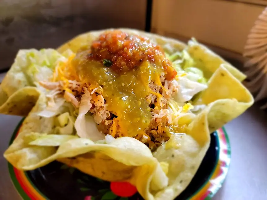 Tacos catering from a local food truck