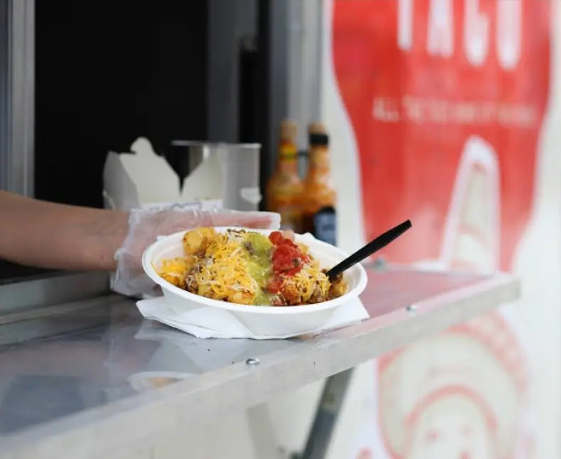 The Walking Taco food truck fare