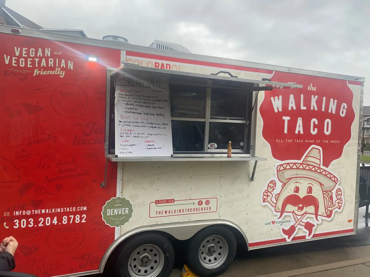 The Walking Taco food truck at an event