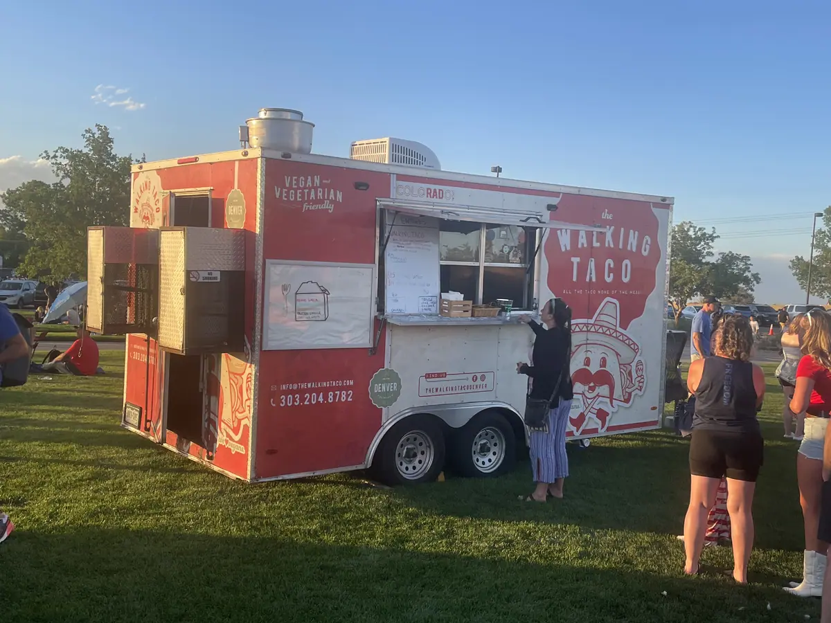 The Walking Taco food truck at an event