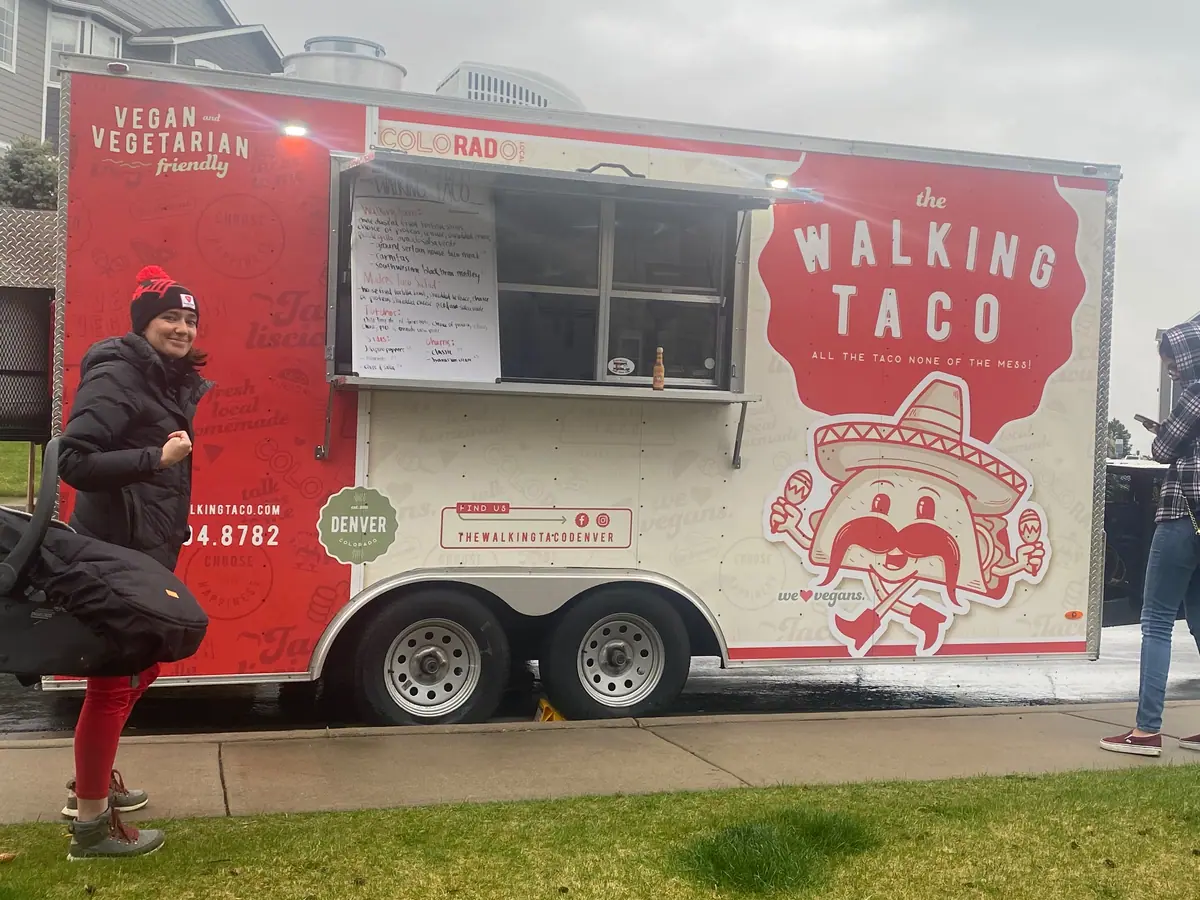 The Walking Taco food truck at an event