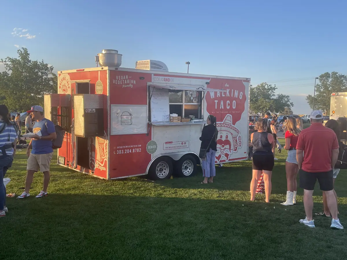 The Walking Taco food truck at an event