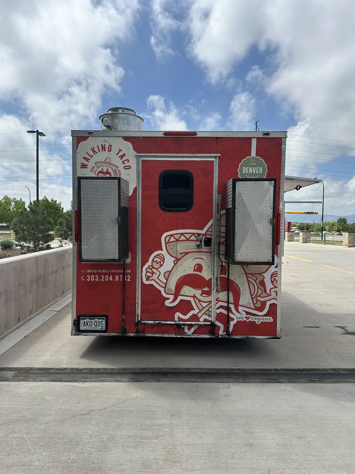The Walking Taco food truck at an event