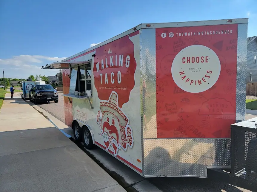 The Walking Taco food truck at an event