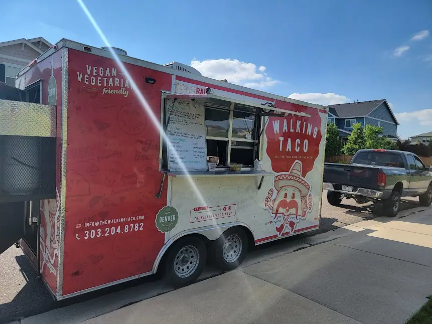 The Walking Taco food truck at an event