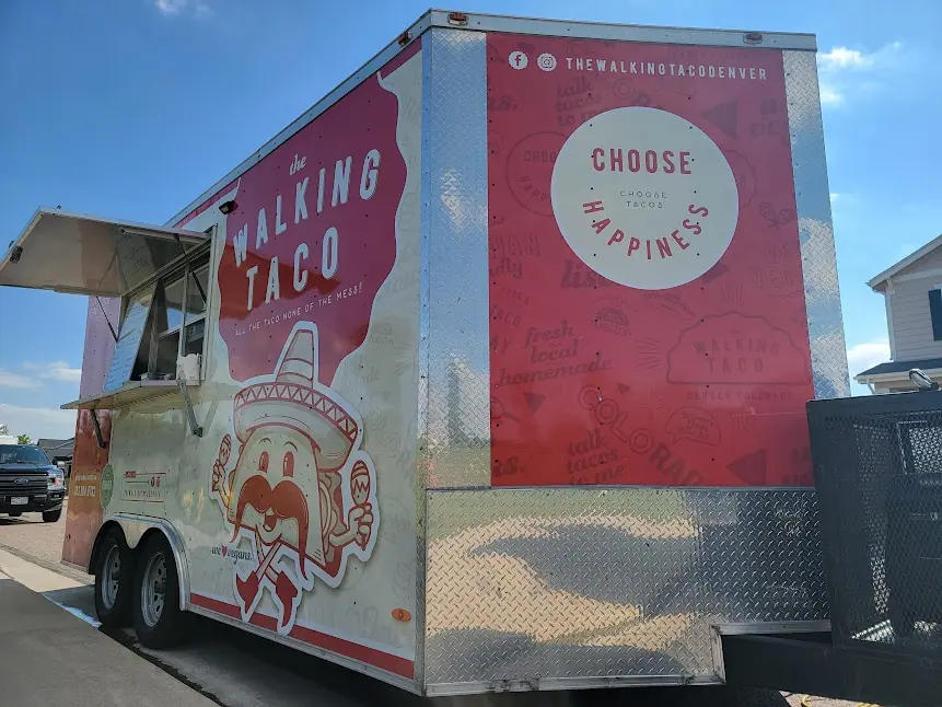The Walking Taco food truck at an event