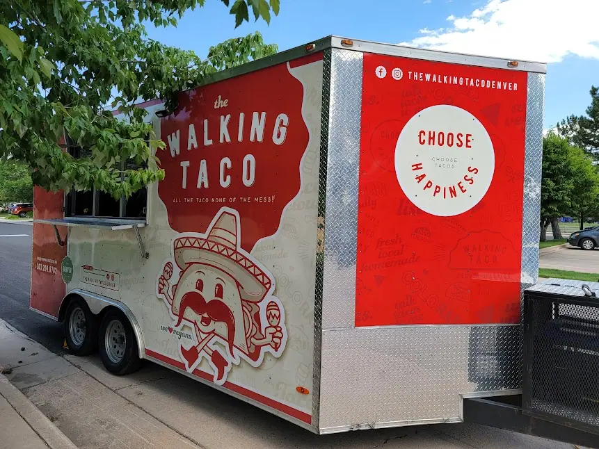 The Walking Taco food truck at an event
