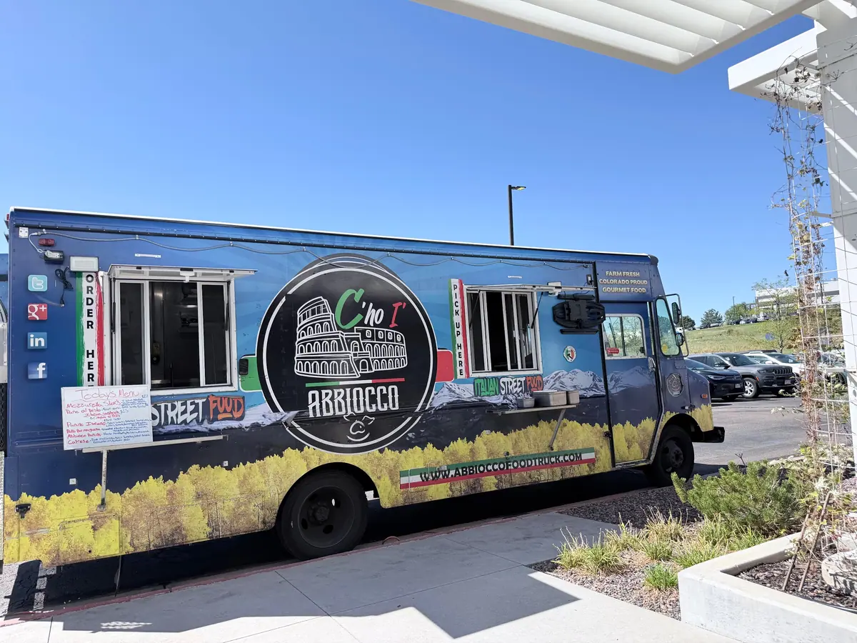 Food truck at an event