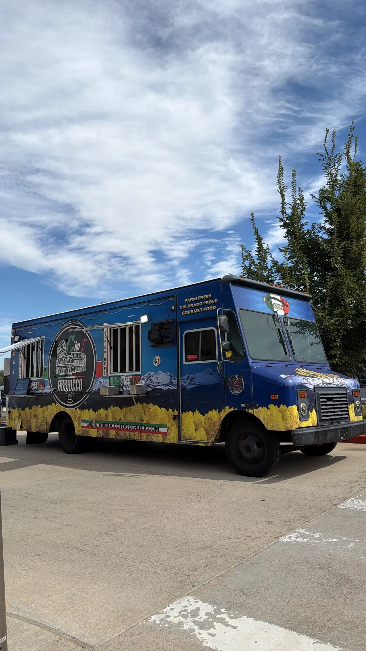 Food truck at an event