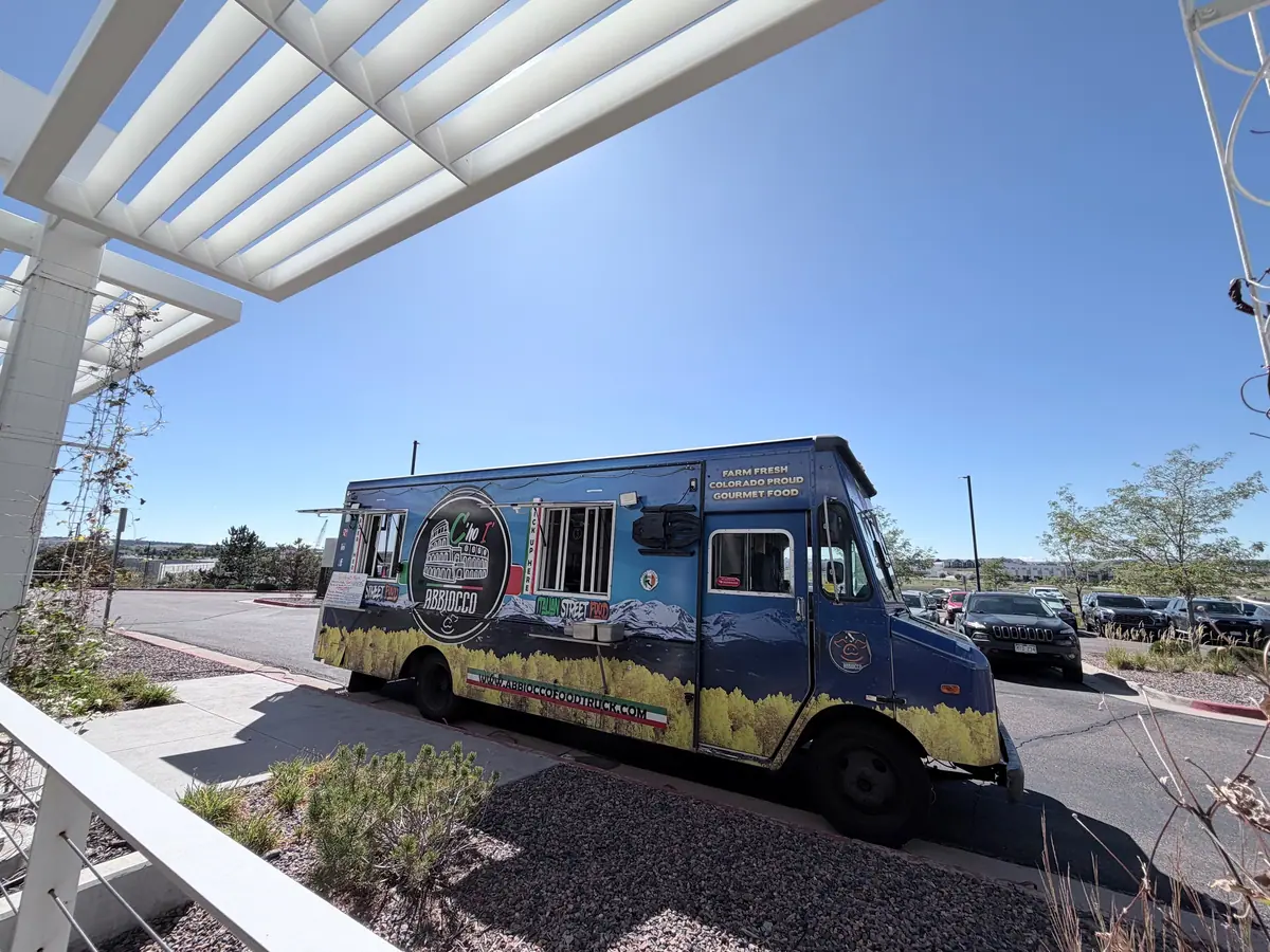 Food truck at an event