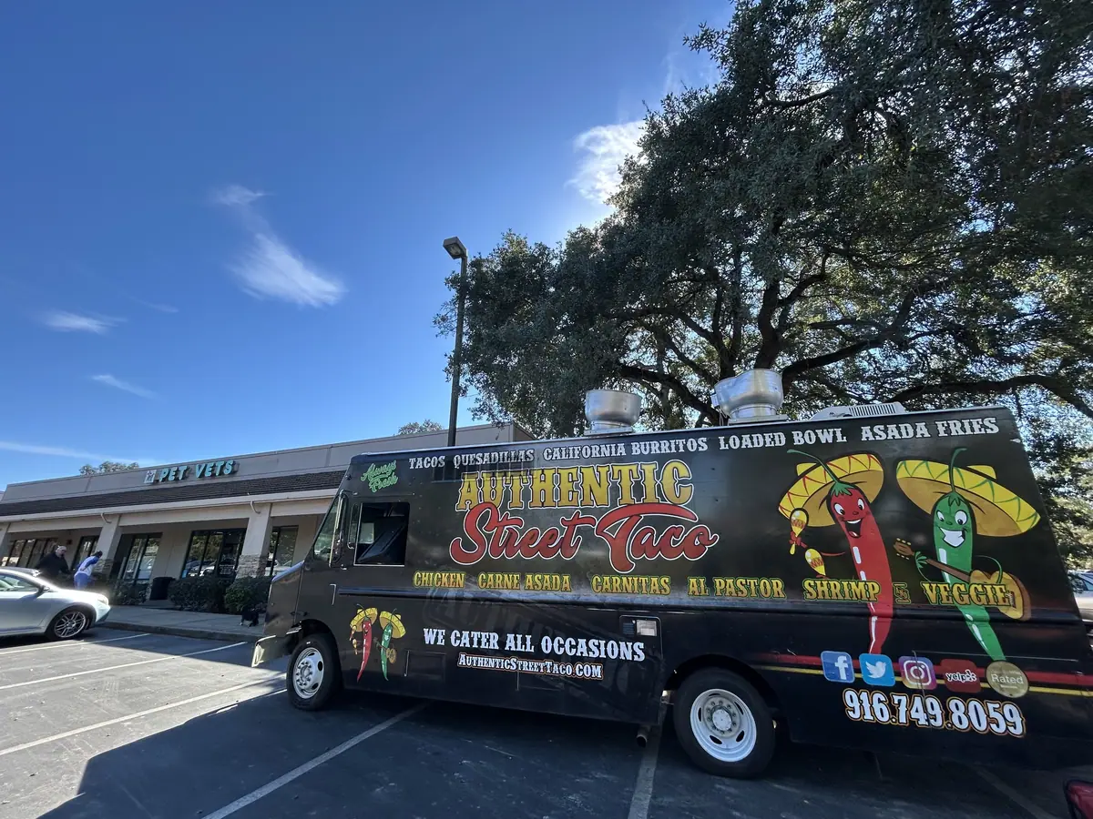 Food truck at an event