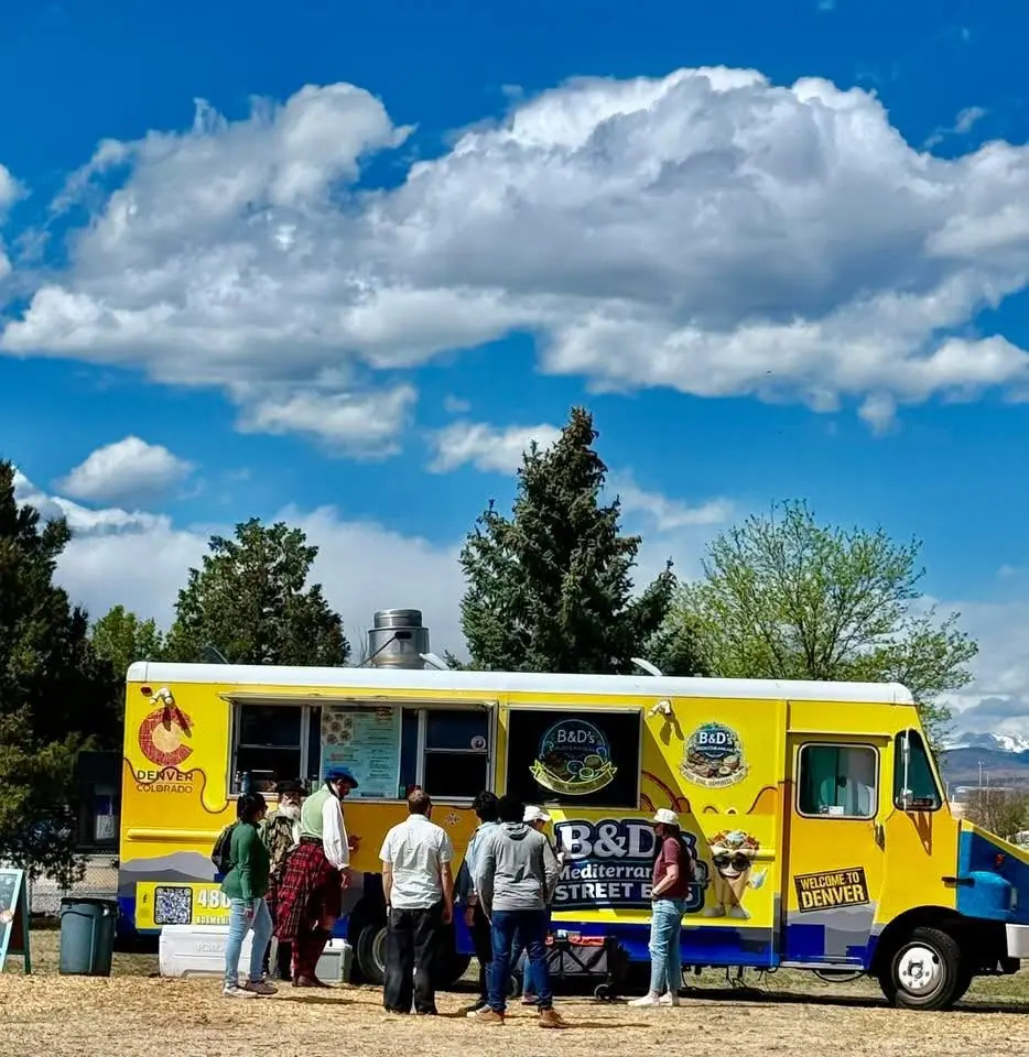 Food truck at an event