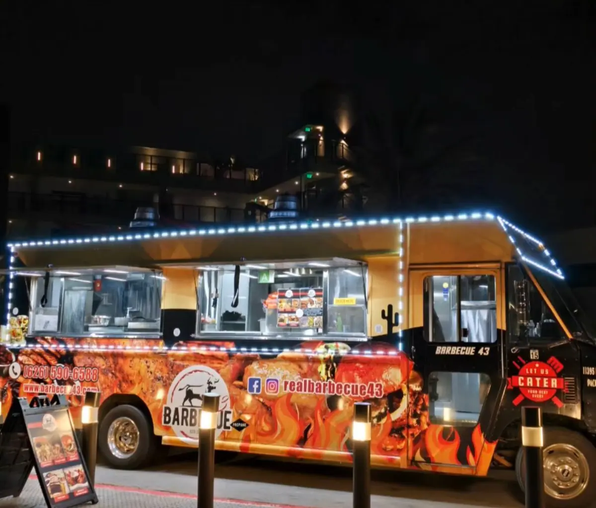 Food truck at an event