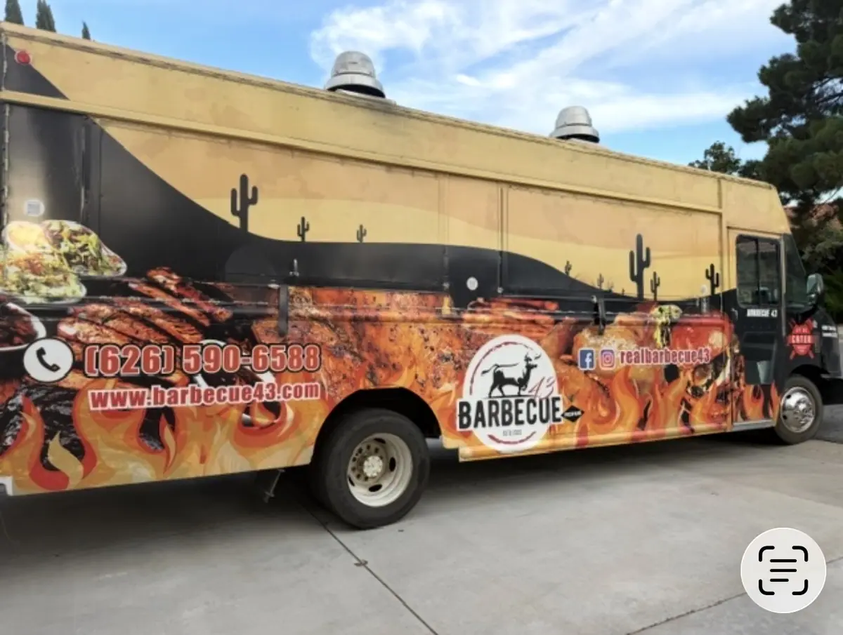 Food truck at an event