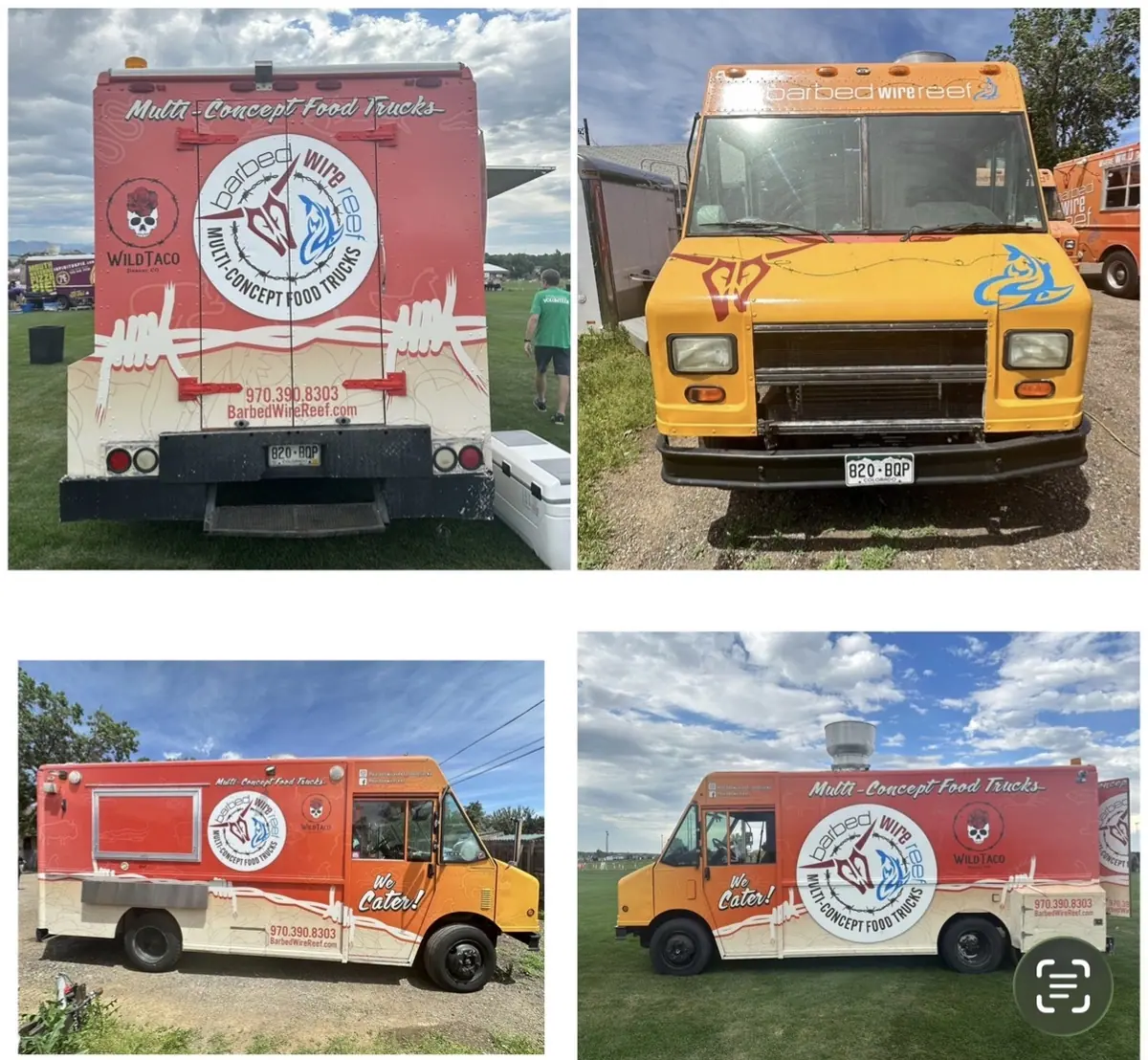 Food truck at an event