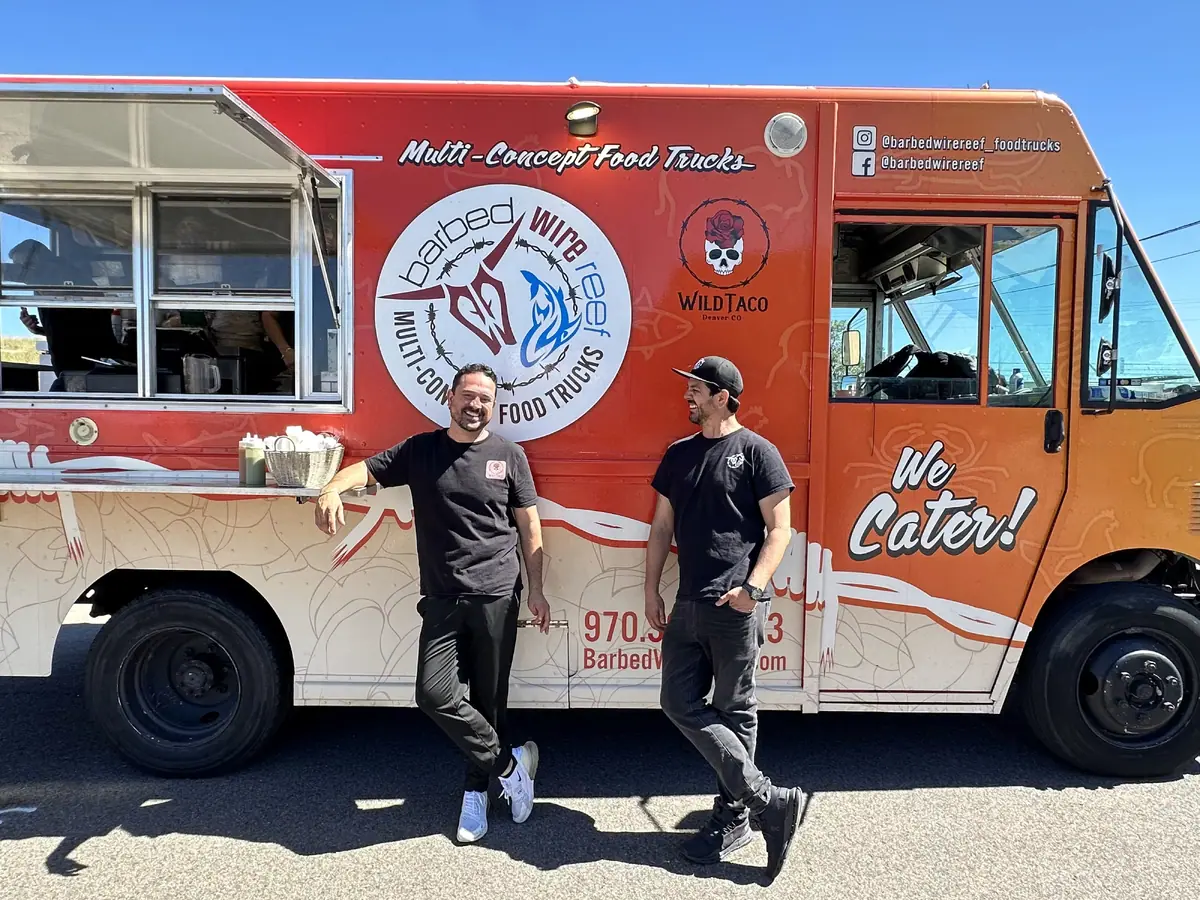 BBQ catering from a local food truck