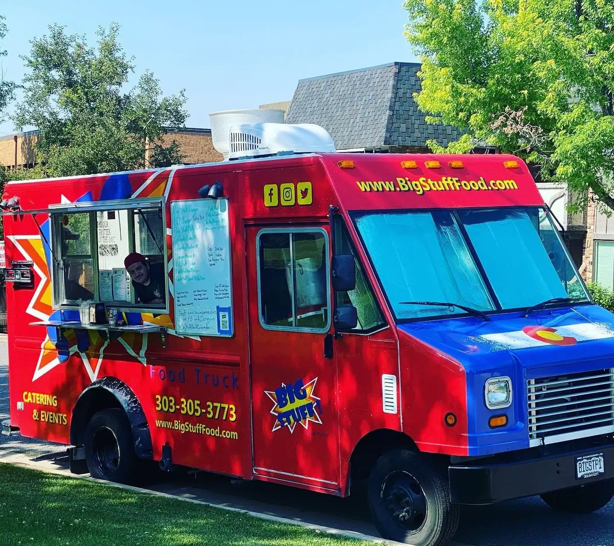 Food truck at an event