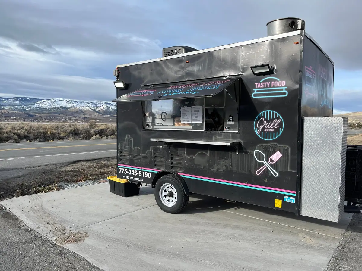 Food truck at an event
