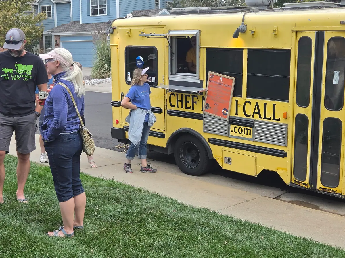 Food truck catering
