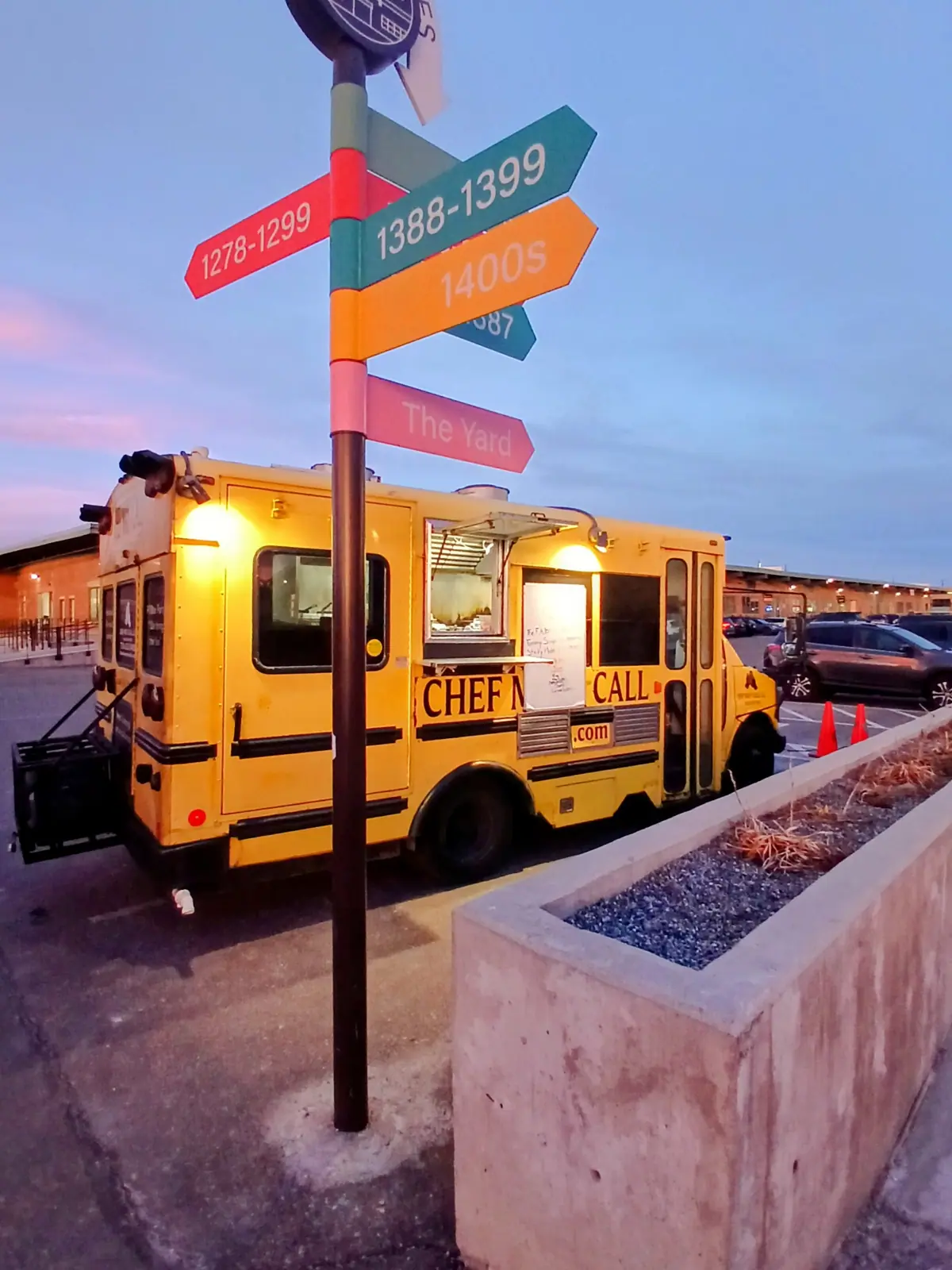 Food truck at an event