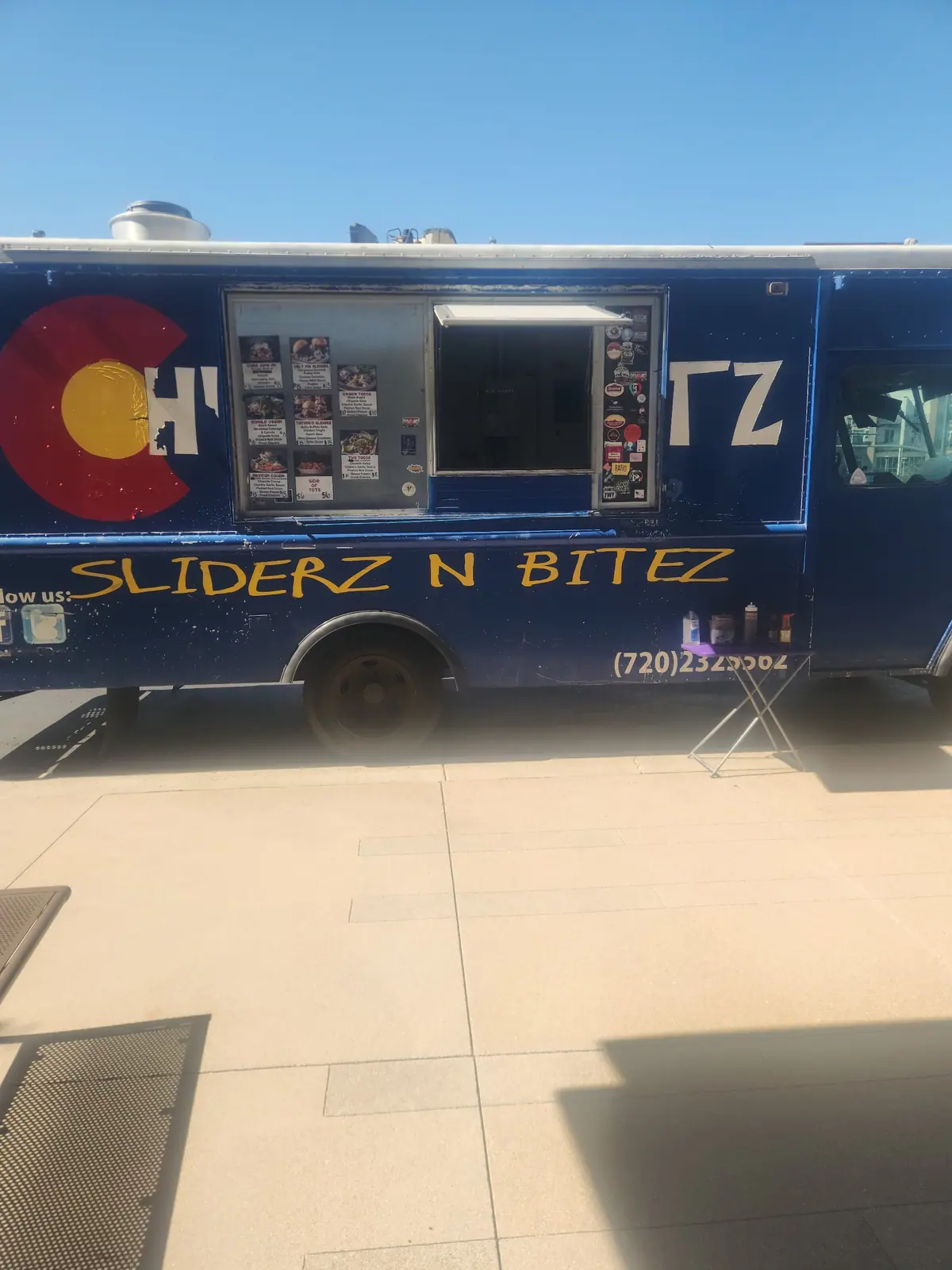 Food truck at an event