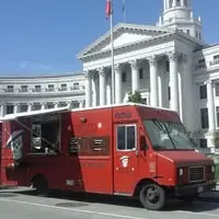 Food truck at an event