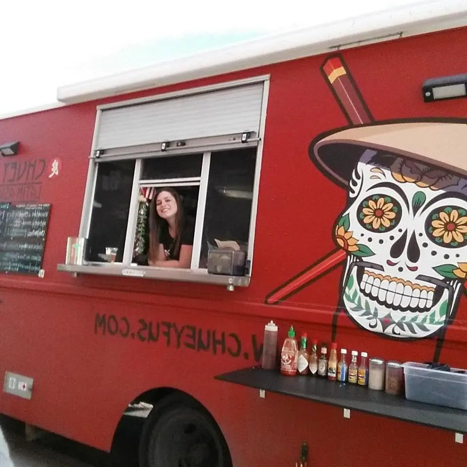 Food truck at an event