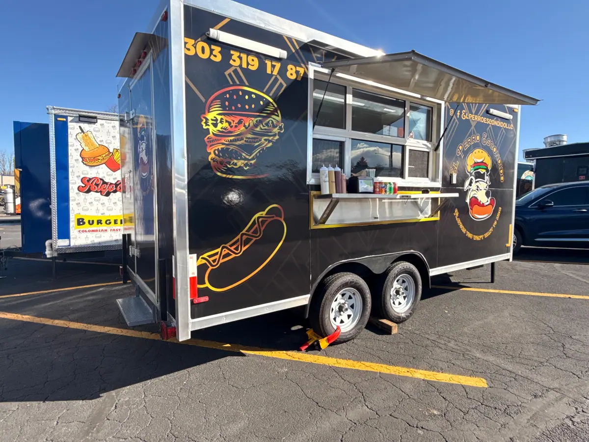 Food truck at an event