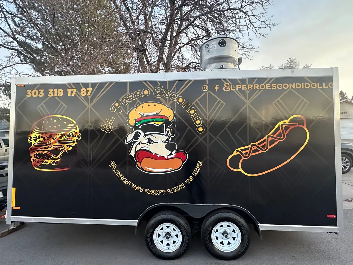 Food truck at an event