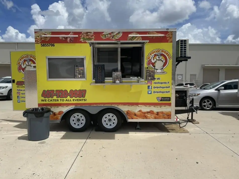 Food truck at an event