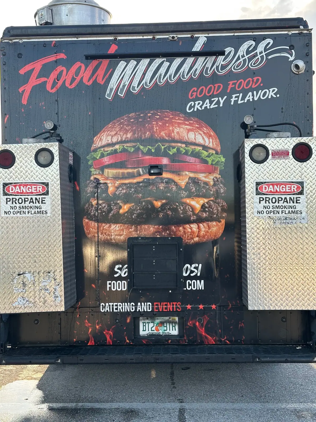 Food truck at an event