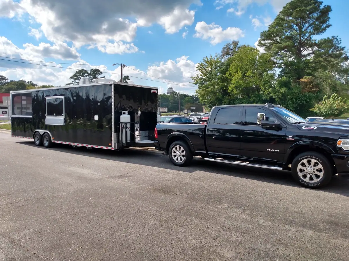 Food truck at an event