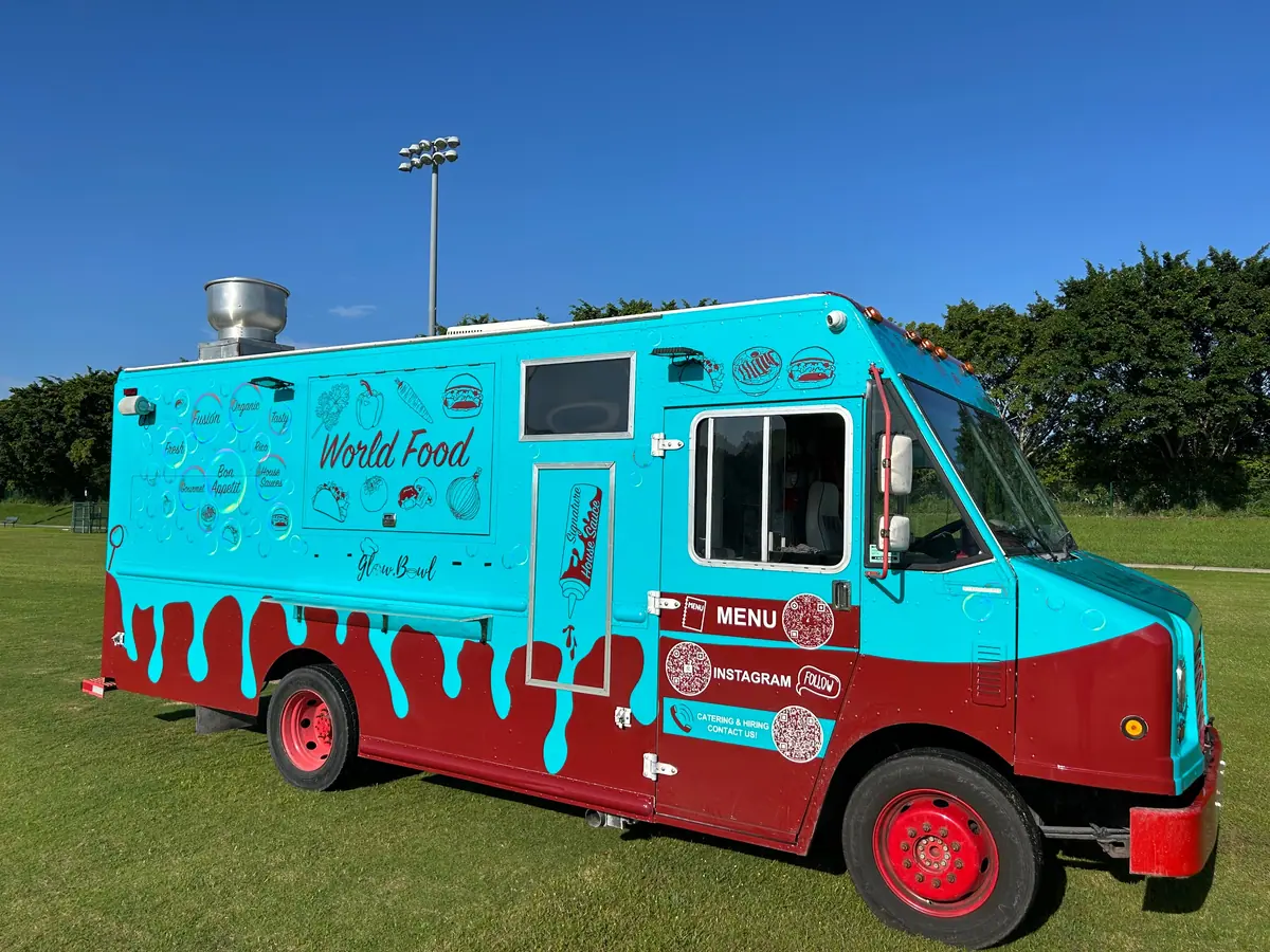 Food truck at an event